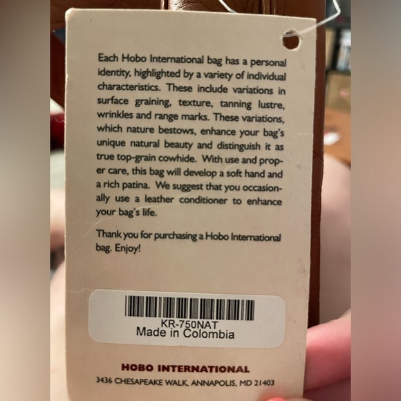 Leather Hobo International purse - Picture 7 of 8